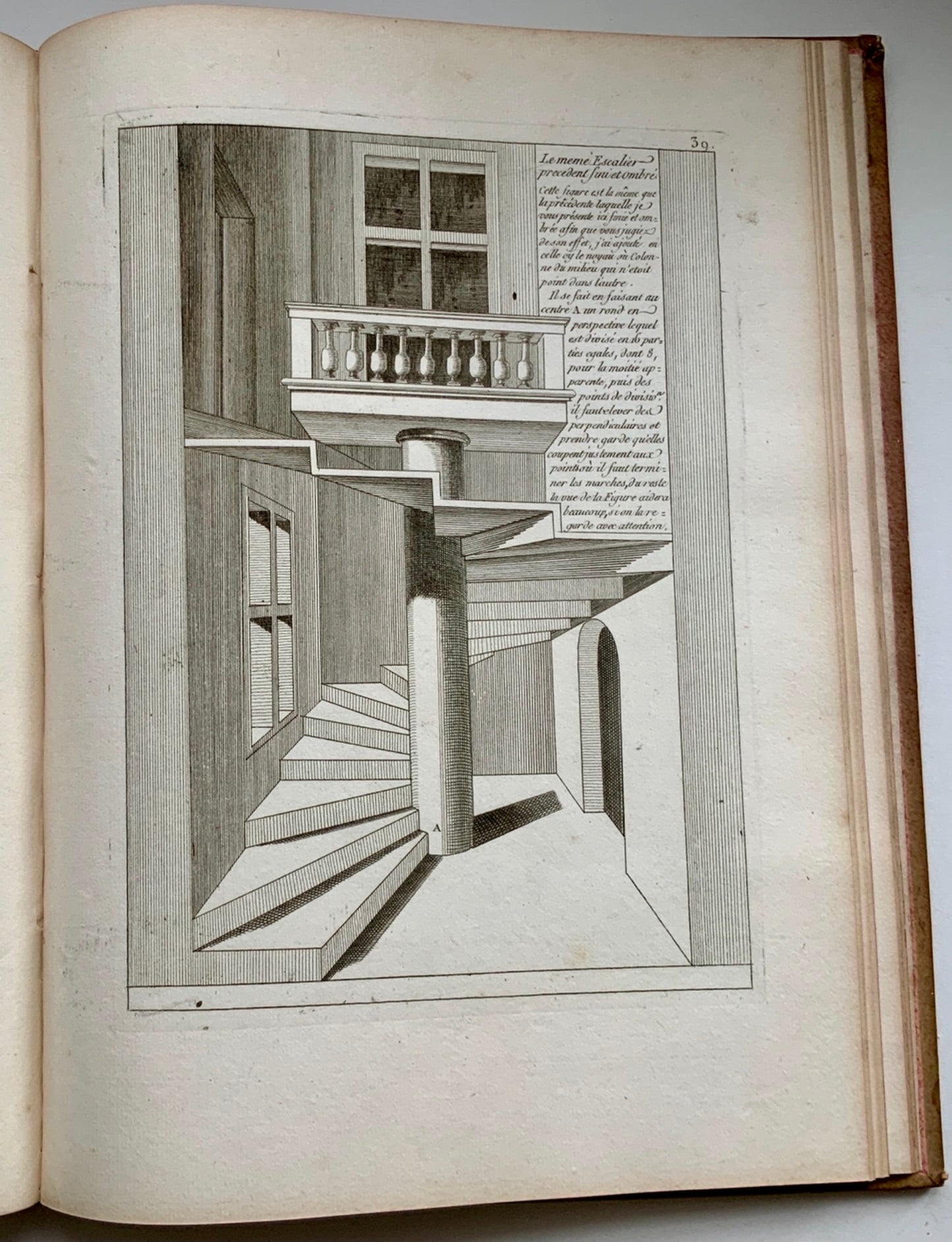 1780 c SOBRO, A. Traité de perspective à l'usage des artistes 76 plates FOLIO - Architecture, Art