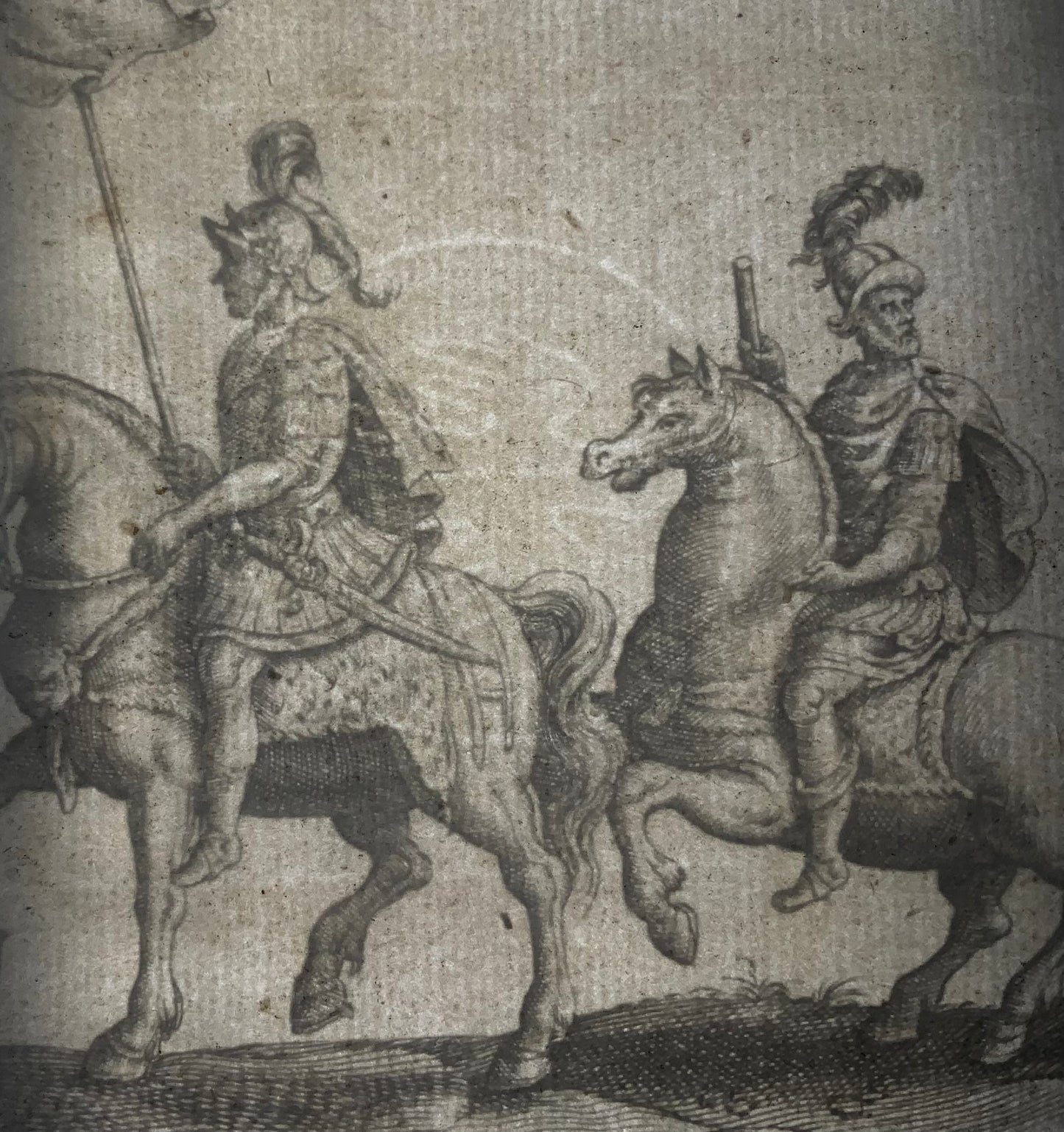 1624 Laurus (Lauro), Uffici militari dell'esercito romano, incisione