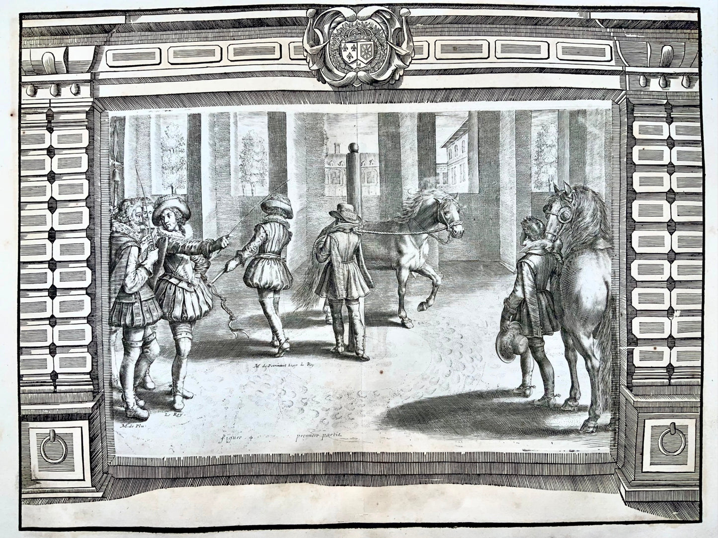 1668 Crispijn de Passe II, Equestrian, Horsemanship, Dressage, Riding, Sport