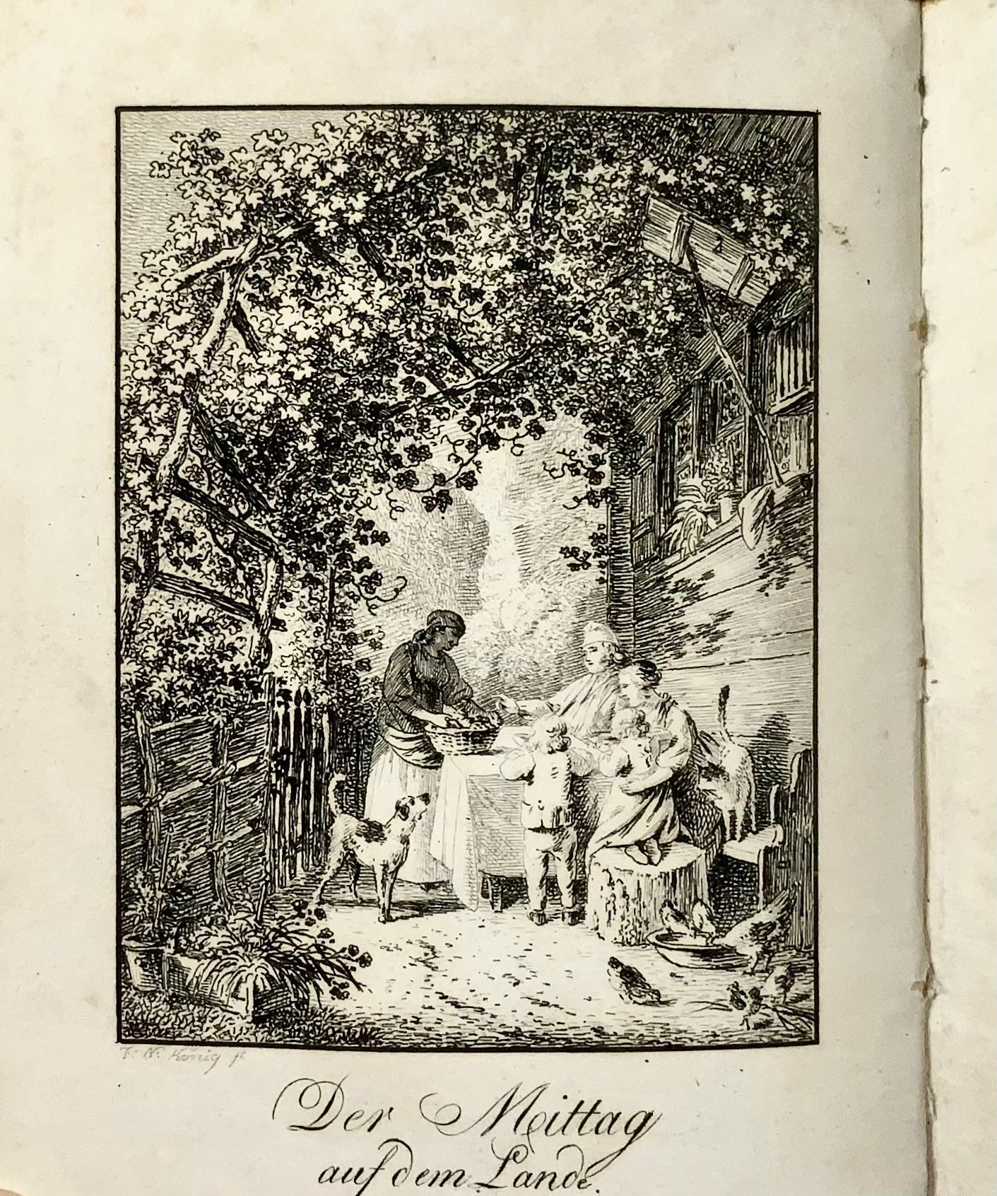 1811 Robinsonade, Almanac, Alpenrosen, Kuhn, Meisner, Wyss, 6 plates, 2 music notations, literature, Switzerland