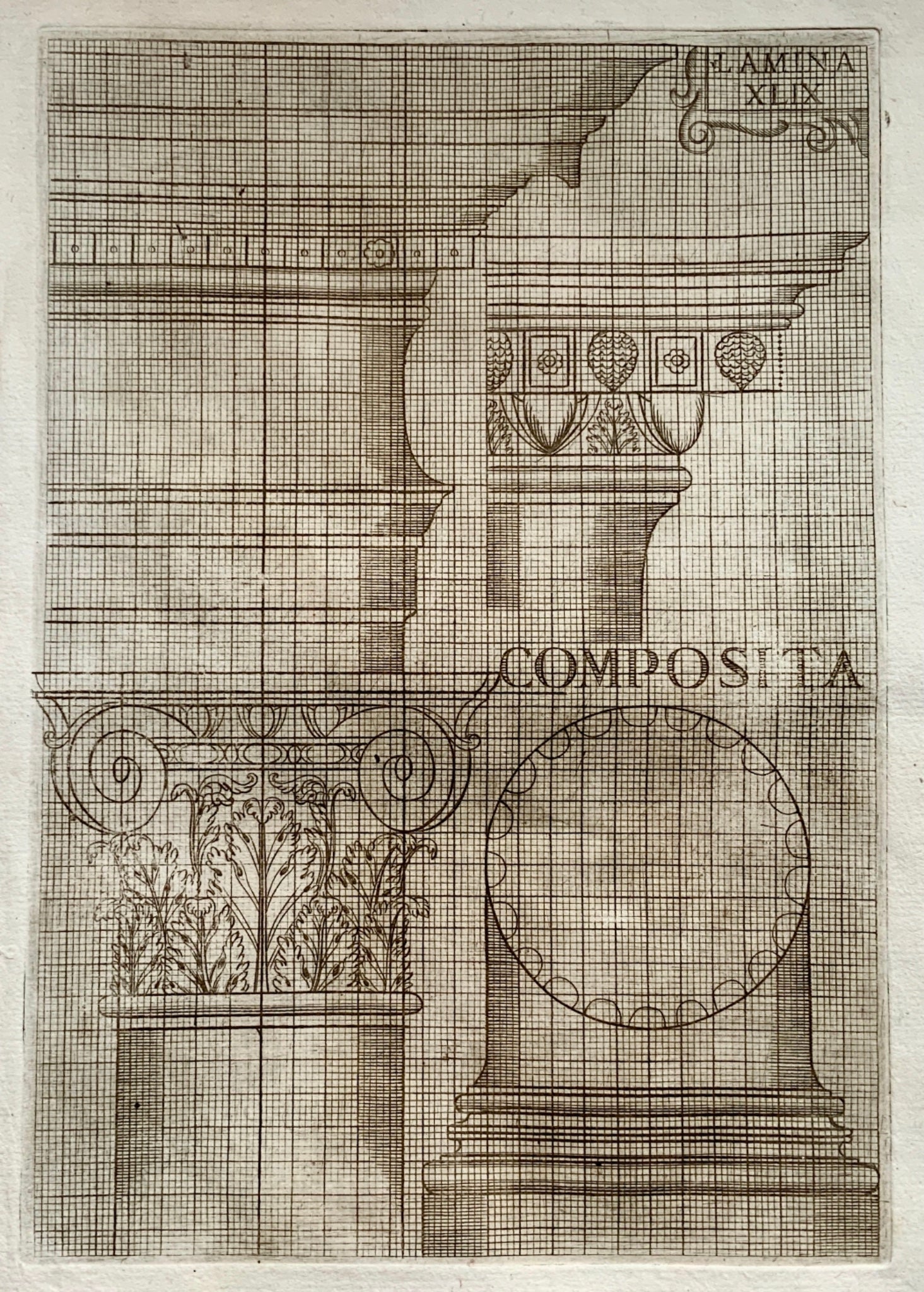 Caramuel Lobkowitz (Juan), 1606-1682 - OBLIQUE ARCHITECTURE - Column - 1678