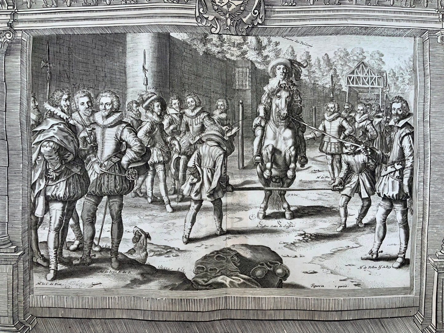 1668 Crispijn de Passe II, Equestrian, Horsemanship, Dressage, Riding, Sport