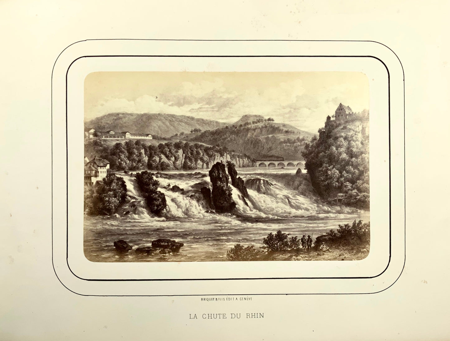 1865c. Svizzera [Briquet et fils, Ginevra] Album photographique de la Suisse