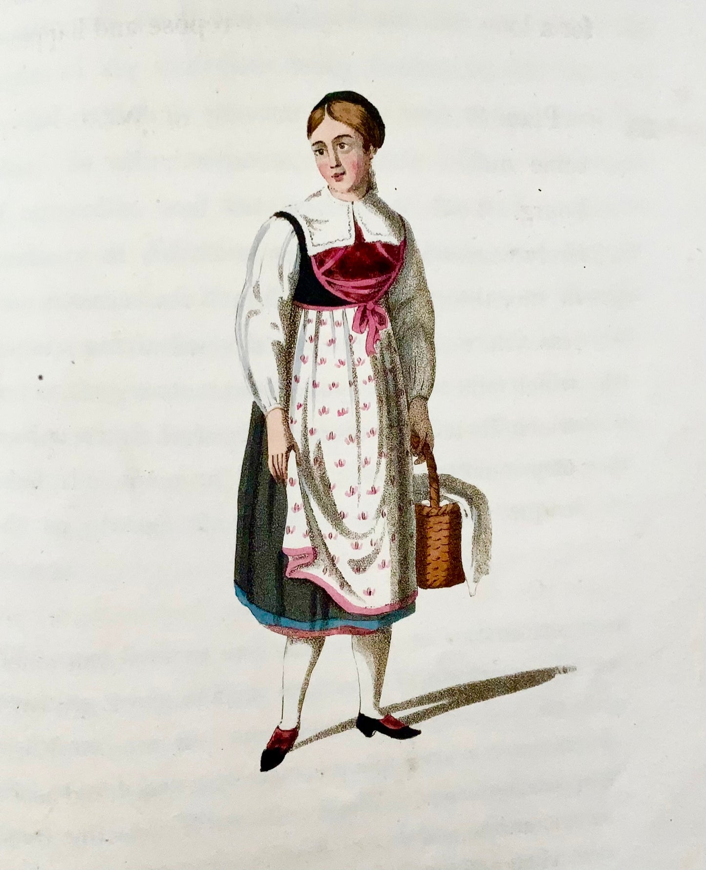 1815 Anne YOSY - Costumi e mestieri della Svizzera 2 voll. 50 col. Per favore. Libro