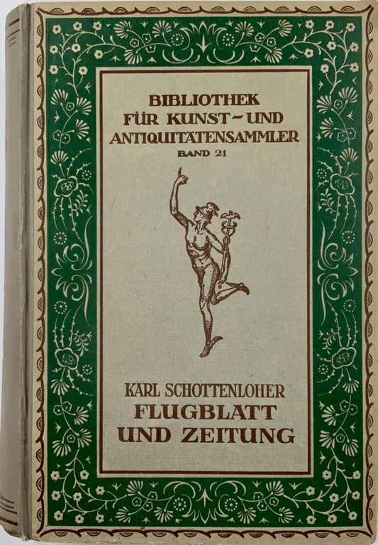 1922 Storia delle bordate e dei giornali tedeschi. Libro