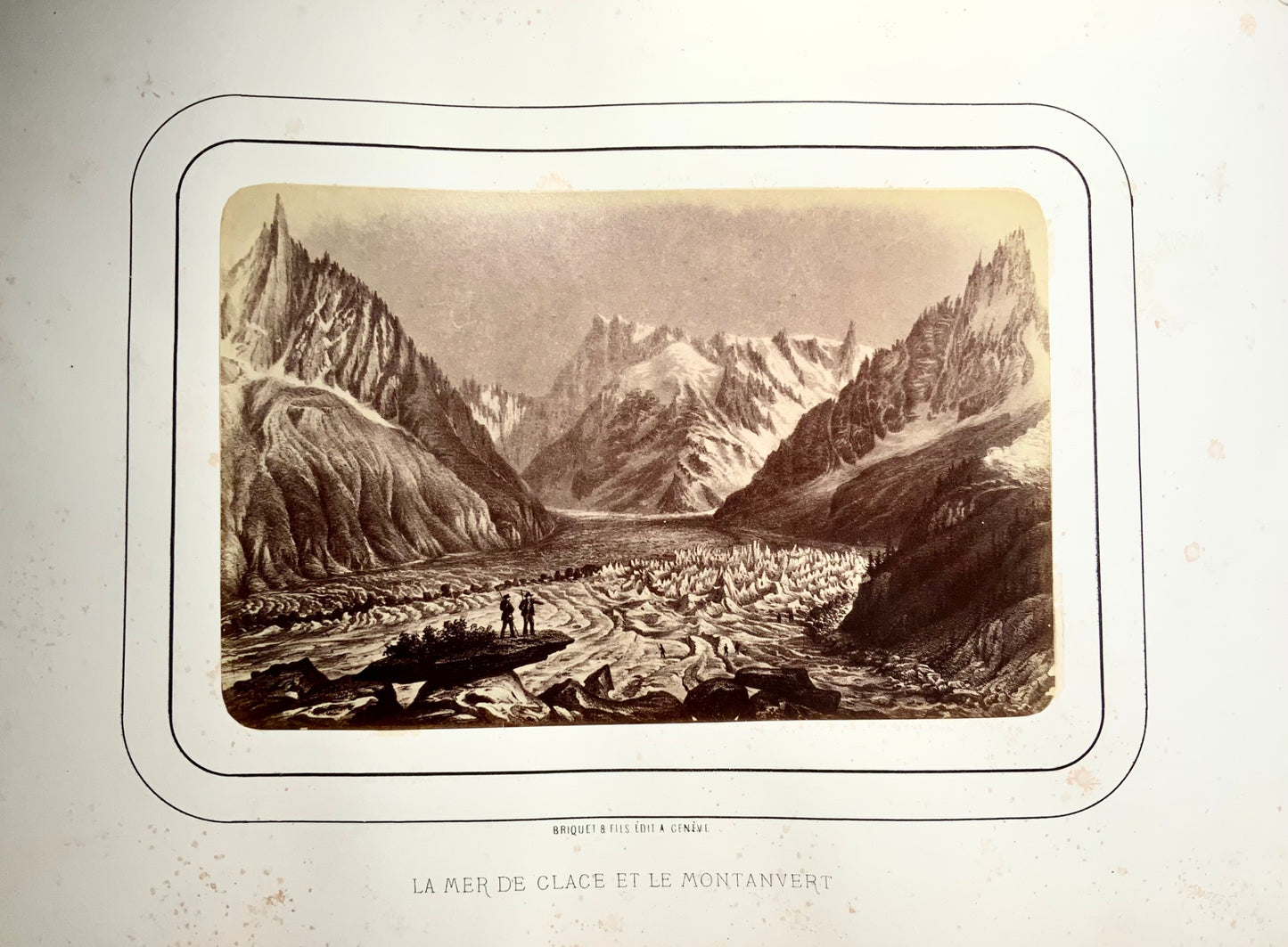1865c. Suisse [Briquet et fils, Genève] Album photographique de la Suisse