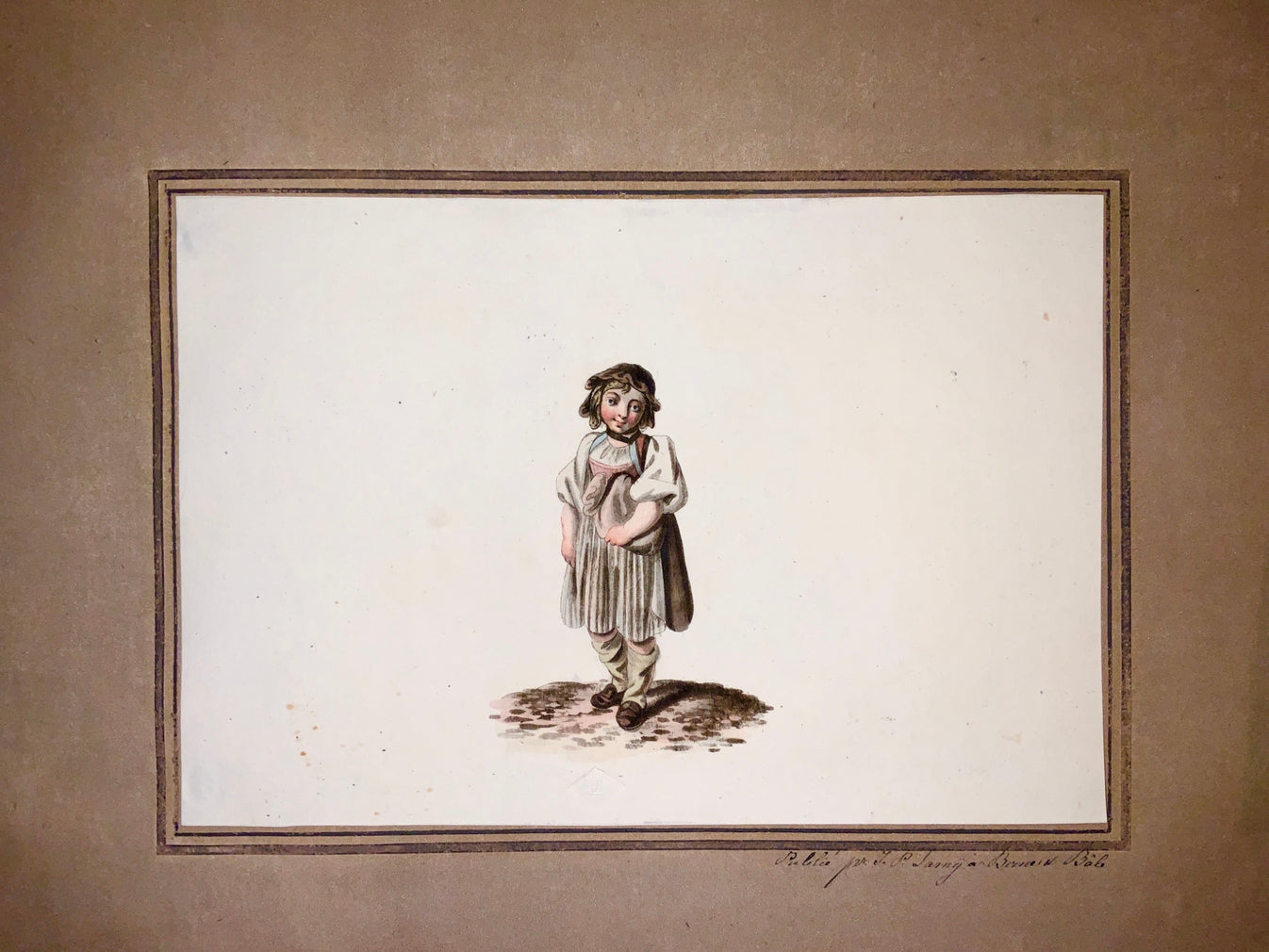 1830c Mente di Gottfried (b1768); Juvenalia, “Fantasie”, con 12 belle acquetinte