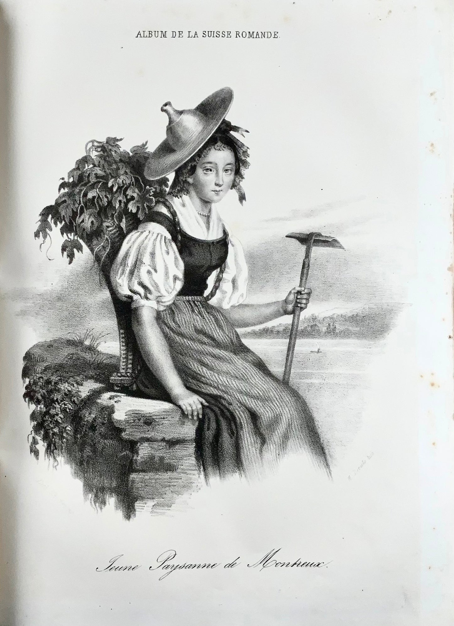 1843-4 [Periodical] Album de la Suisse Romande, 46 fine plates, Switzerland, book
