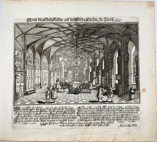 1688 Bordata, Kunst-Kammer, Museo d'arte, Zurigo, Svizzera