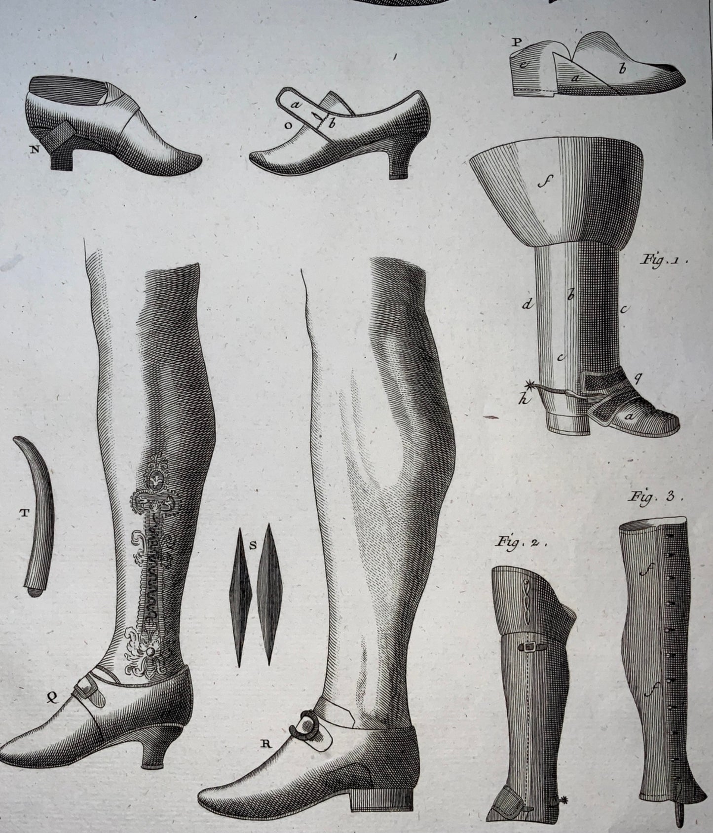 1777 ‘Cordonnier’ Boot Maker - Shoe Maker - Cobbler 2 large folios - Fashion