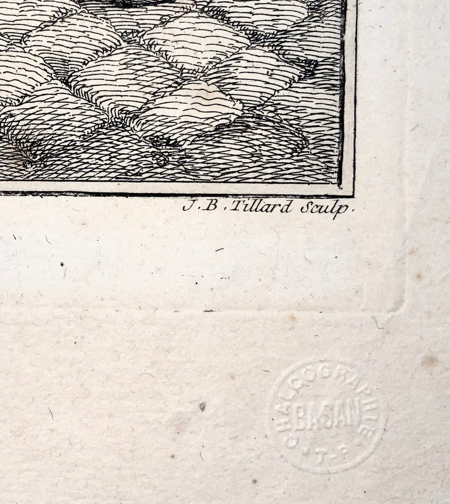 1768 Saint-Aubin, Falegname, commercio, acquaforte, Les Commissionnaires ultramonttains
