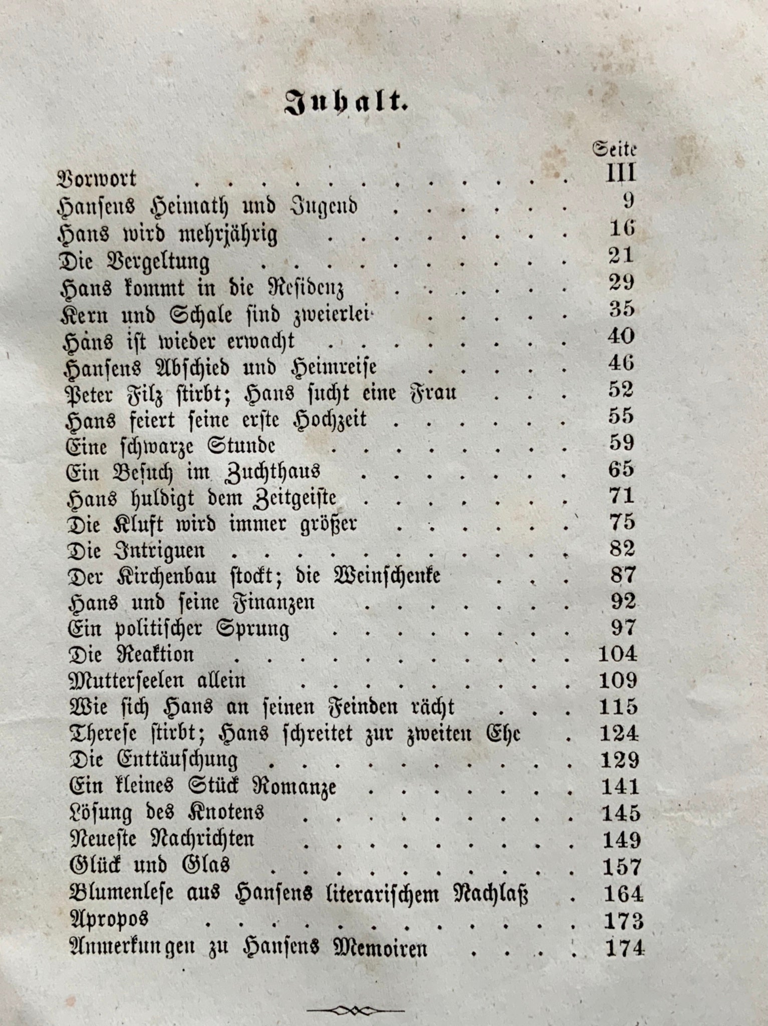 1862 ALCOHOLISM Kaempfen, Joseph. Hans Trunkenbold, oder der Materialist - Book, Switzerland
