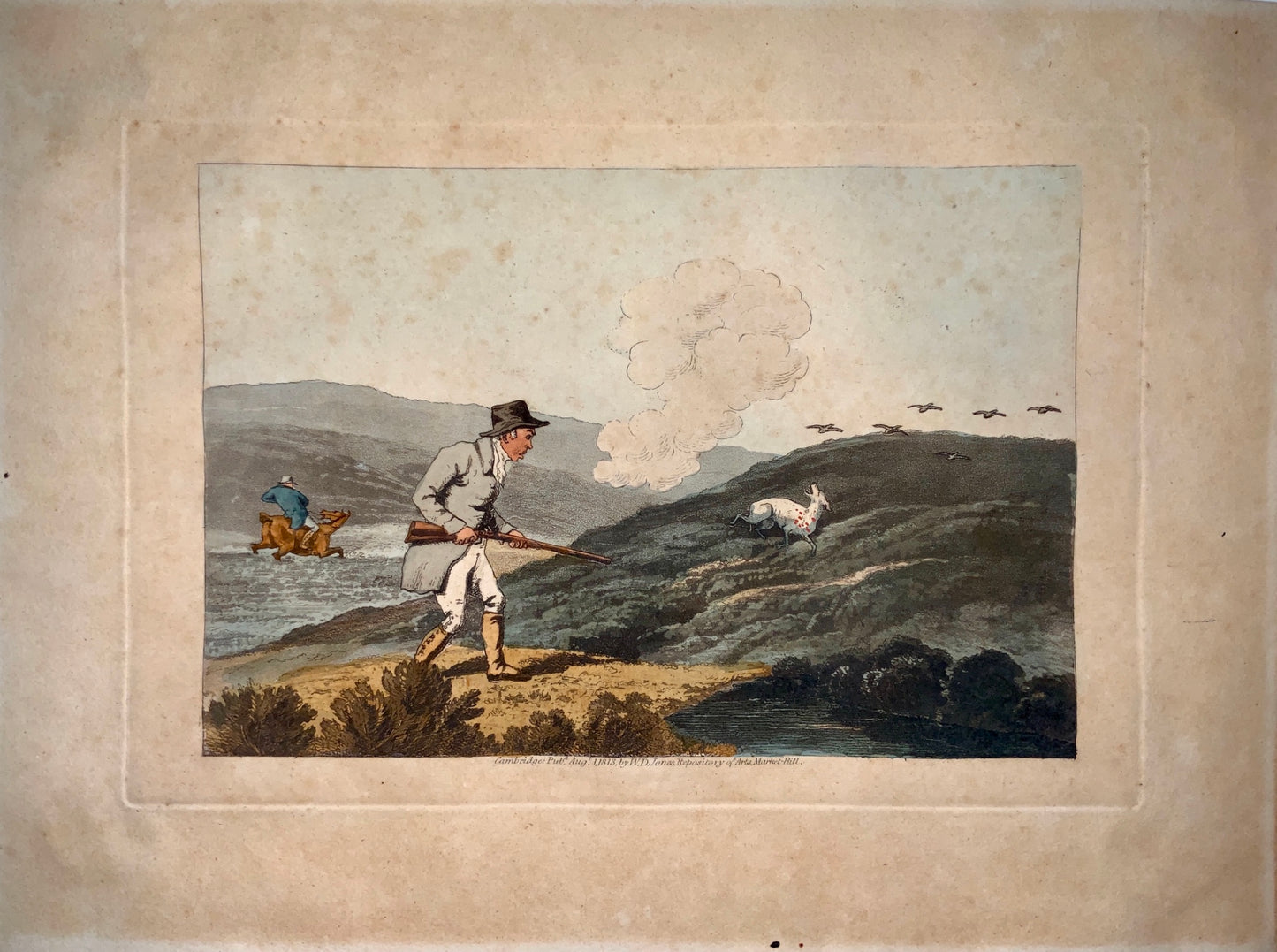 Woodman (Richard) [Eight representations of shooting] W.D. Jones 1813 - Sport and Humour