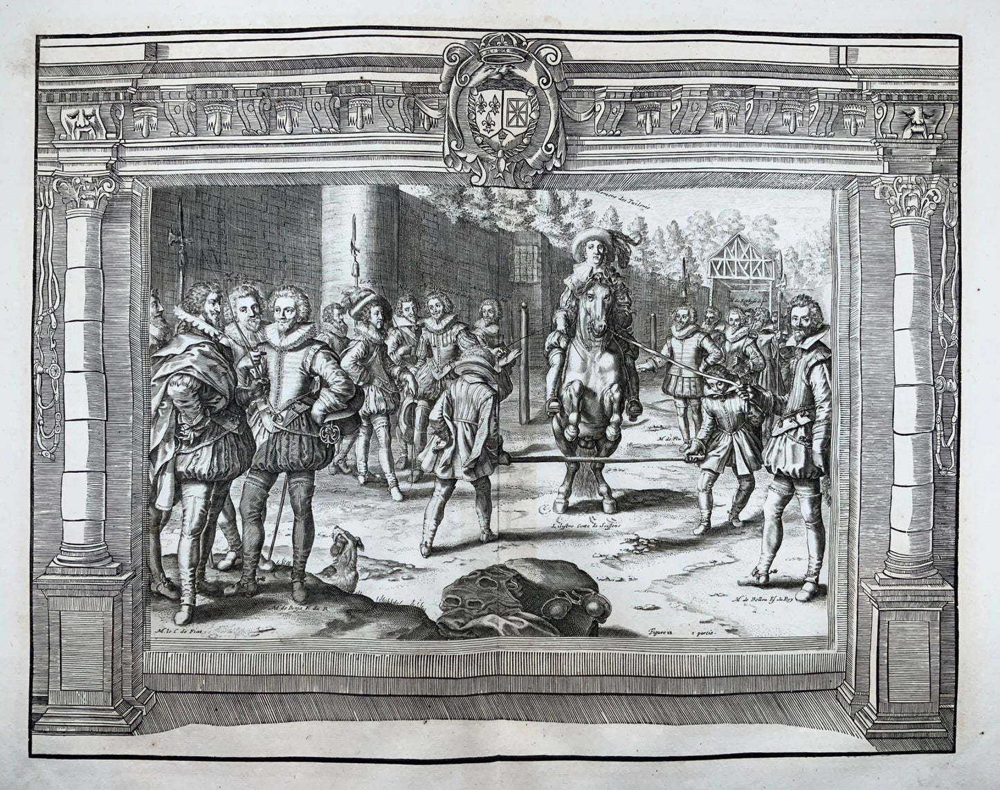 1668 Crispijn de Passe II, Equitazione, Equitazione, Dressage, Equitazione, Sport