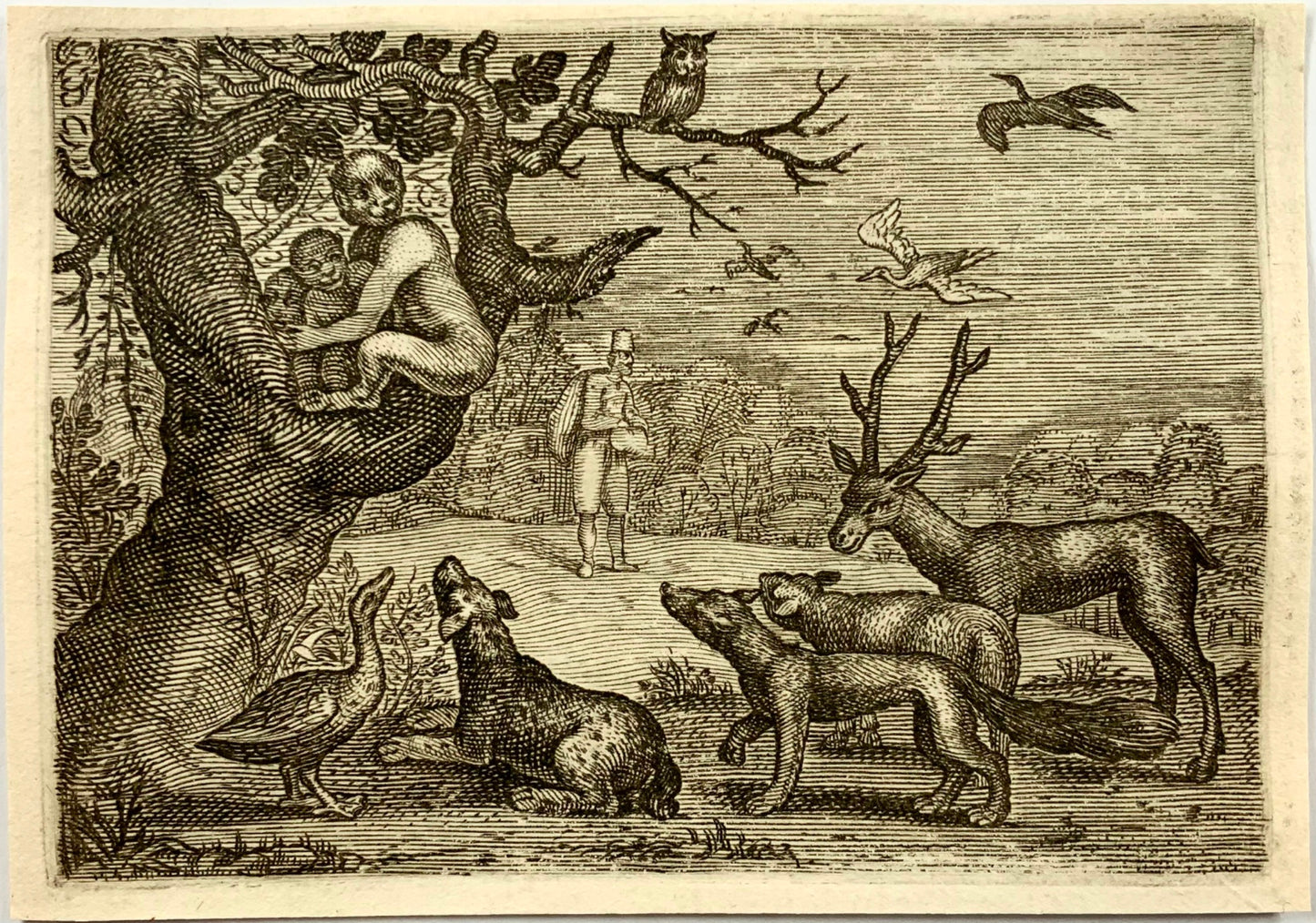 1618 "A ciascuno il suo", “Suum cuique pulchrum” Crispin van de Passe II, emblema
